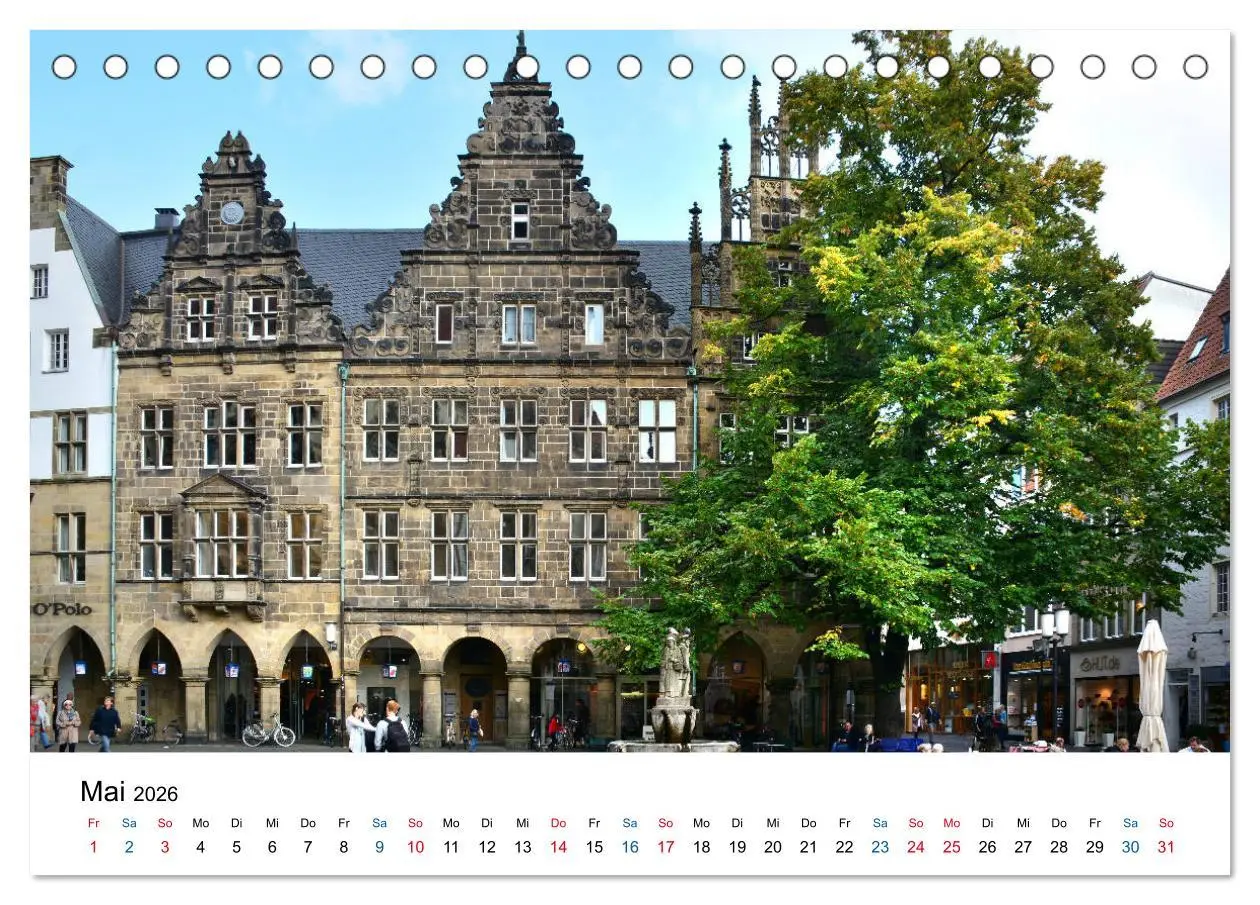 Bild: 9783457825488 | Münster - die liebenswerte Fahrradstadt (Tischkalender 2026 DIN A5...