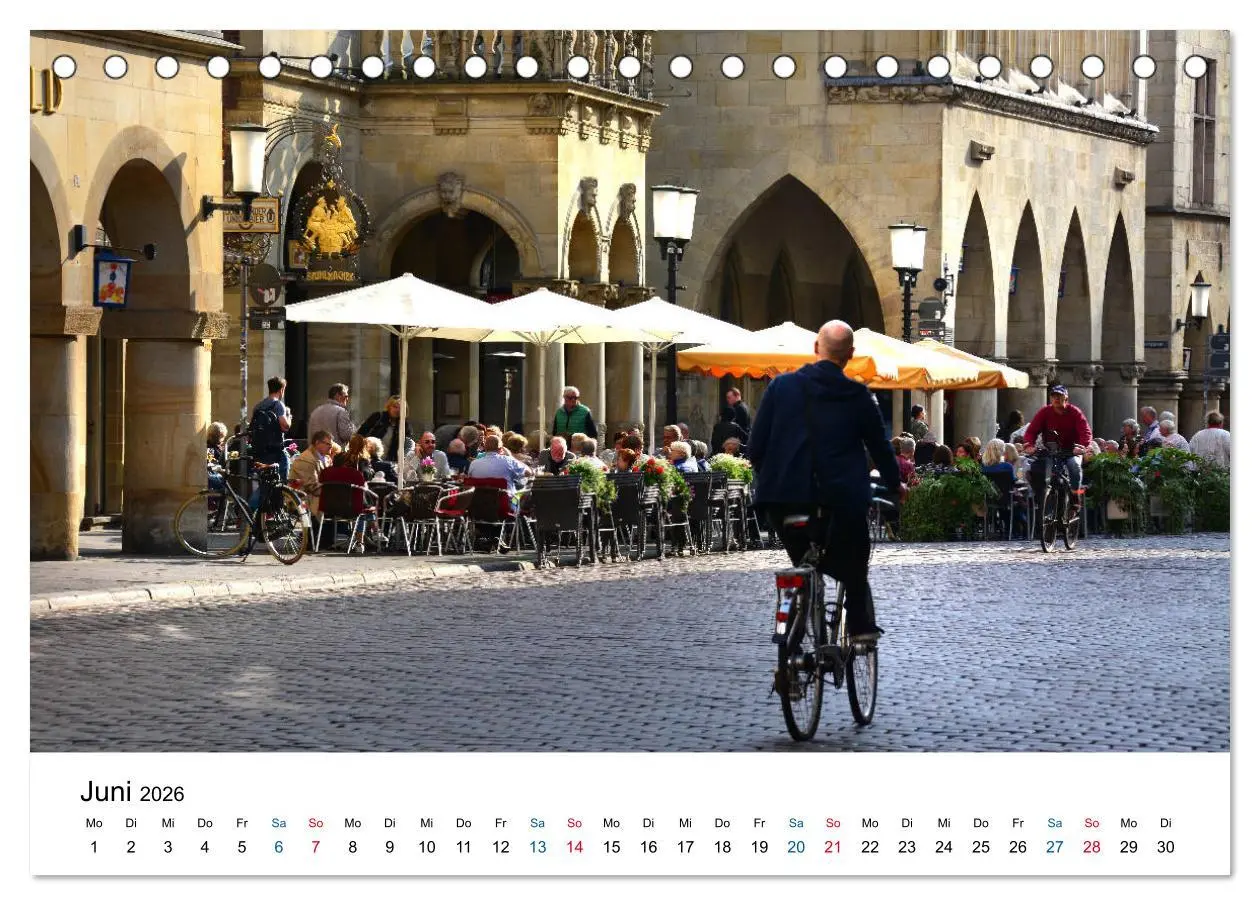 Bild: 9783457825488 | Münster - die liebenswerte Fahrradstadt (Tischkalender 2026 DIN A5...