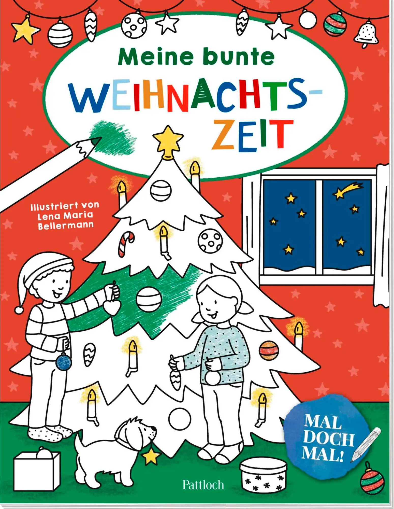 Cover: 9783629015488 | Mal doch mal! - Meine bunte Weihnachtszeit | Pattloch Verlag | Buch