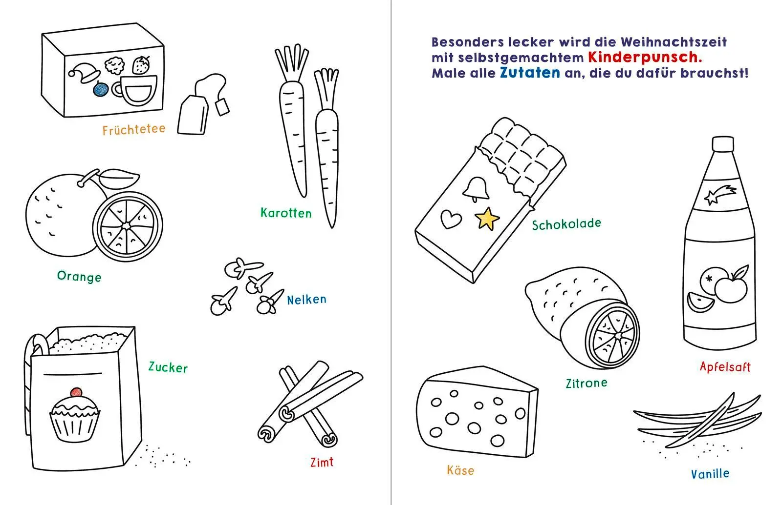 Bild: 9783629015488 | Mal doch mal! - Meine bunte Weihnachtszeit | Pattloch Verlag | Buch