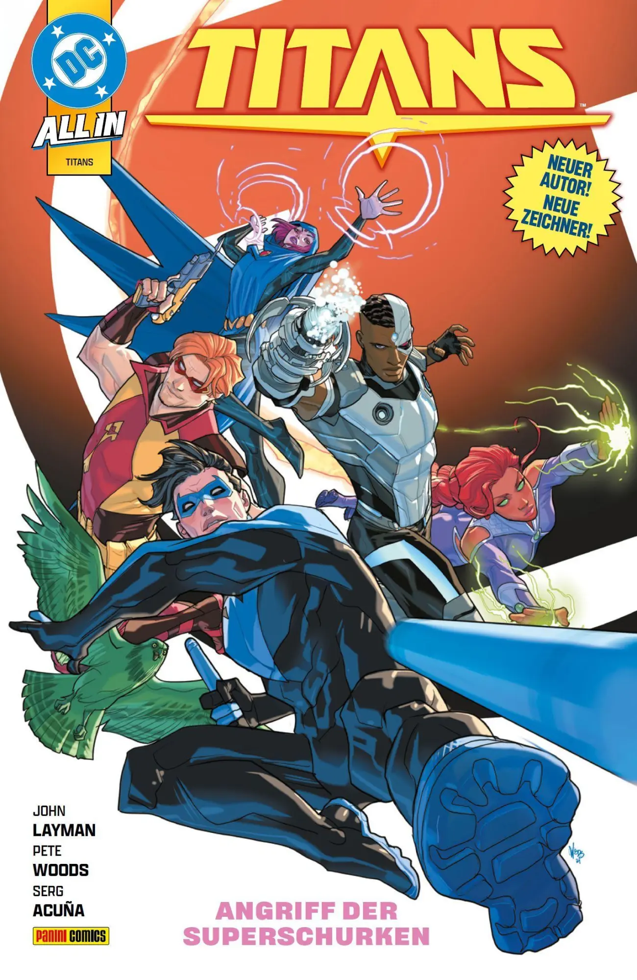 Cover: 9783741645488 | Titans | Bd. 5 (2. Serie): Angriff der Superschurken | Layman (u. a.)