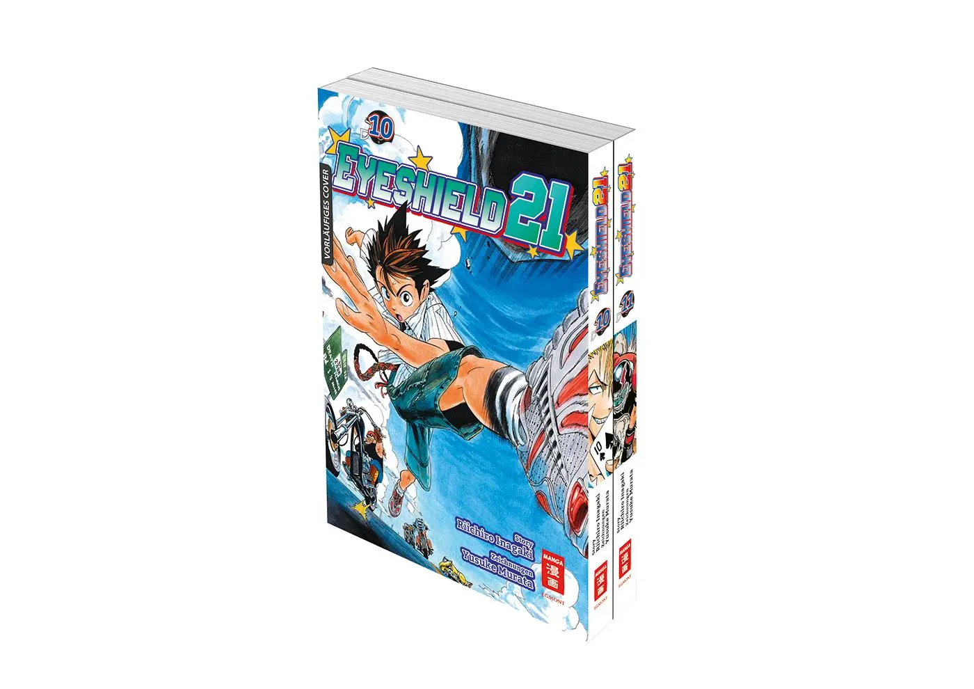 Cover: 9783755505488 | Eyeshield 21 Bundle 10+11 | enthält die Bände 10 und 11 | Taschenbuch