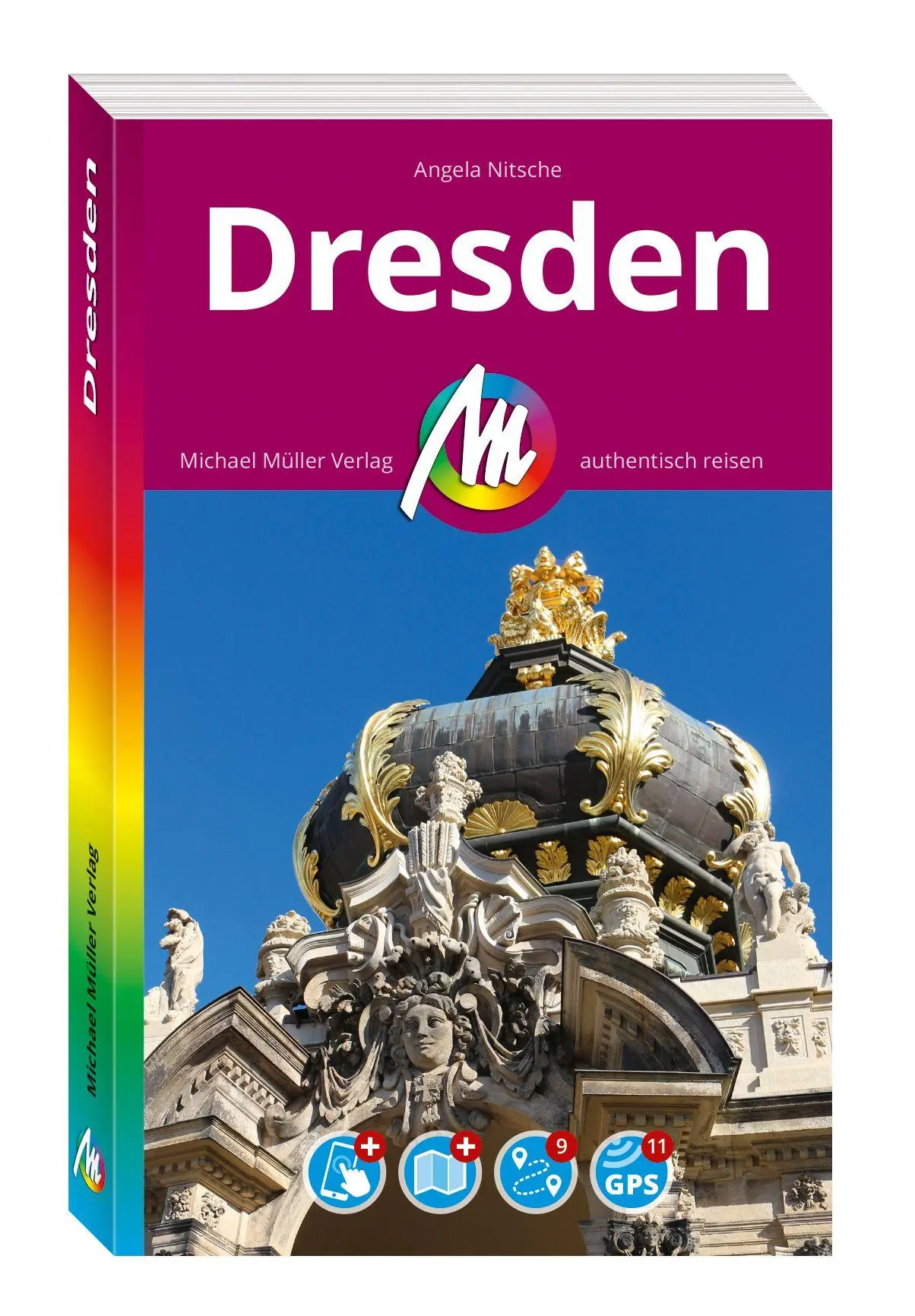 Cover: 9783966855488 | MICHAEL MÜLLER Reiseführer Dresden MM-City | Angela Nitsche | Buch
