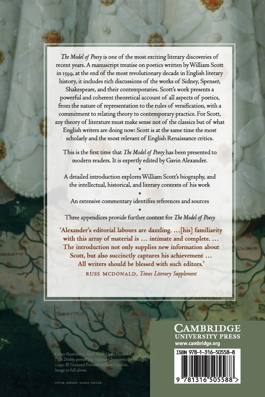Rückseite: 9781316505588 | The Model of Poesy | William Scott | Taschenbuch | Englisch | 2015