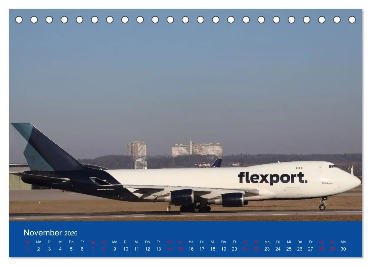 Bild: 9783457295588 | Besondere Flugzeuge am Flughafen Stuttgart (Tischkalender 2026 DIN...
