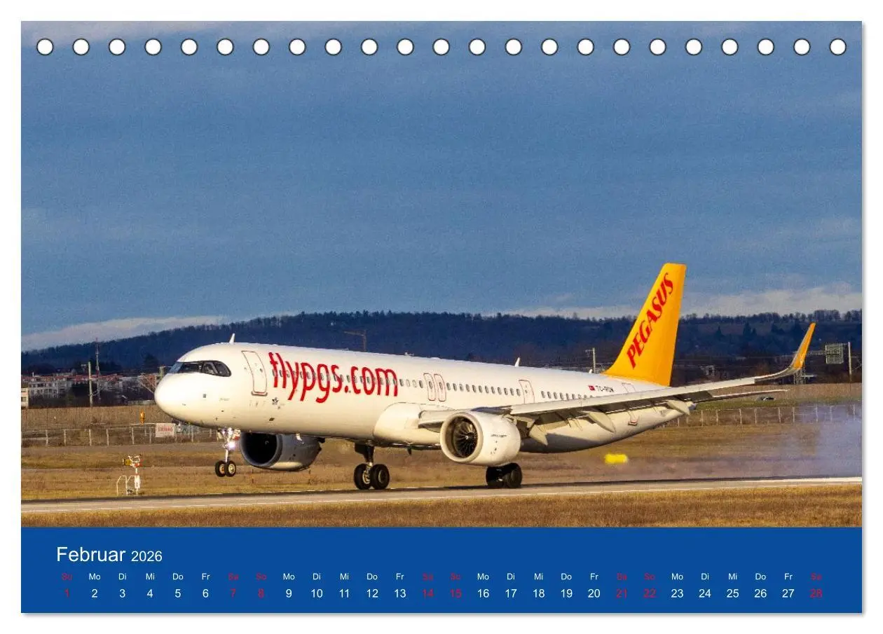 Bild: 9783457295588 | Besondere Flugzeuge am Flughafen Stuttgart (Tischkalender 2026 DIN...