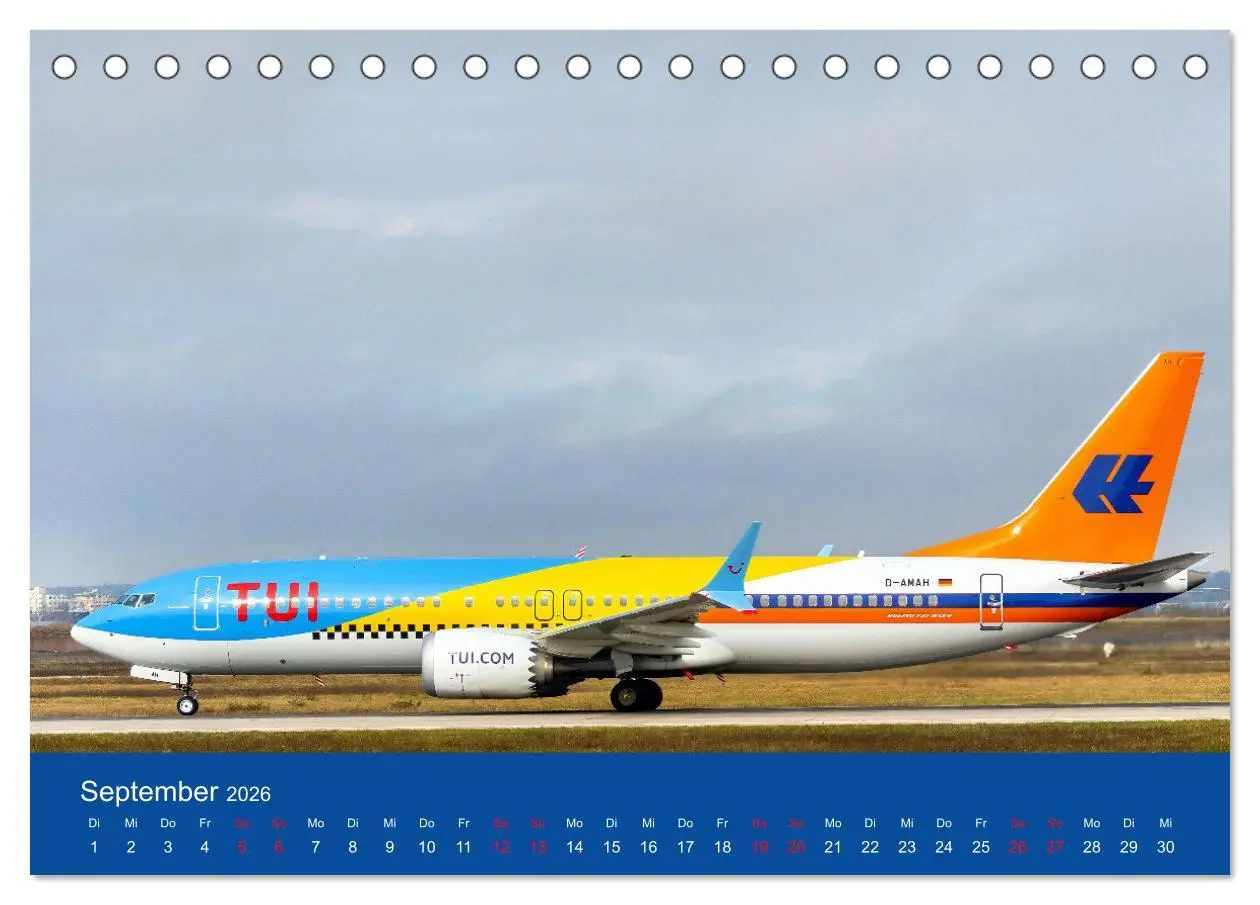 Bild: 9783457295588 | Besondere Flugzeuge am Flughafen Stuttgart (Tischkalender 2026 DIN...