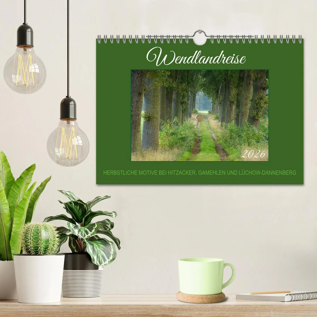 Bild: 9783457365588 | Wendlandreise (Wandkalender 2026 DIN A4 quer), CALVENDO Monatskalender