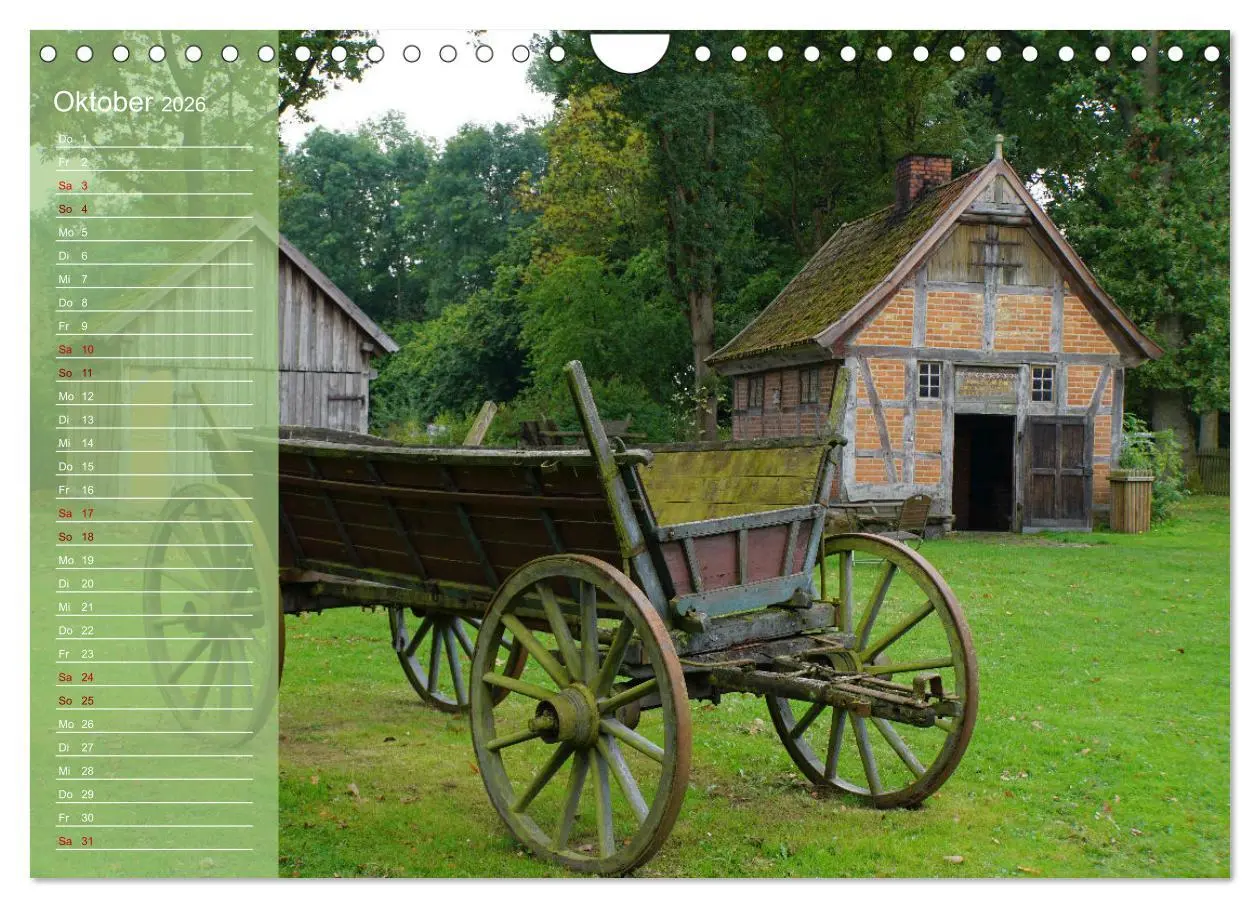 Bild: 9783457365588 | Wendlandreise (Wandkalender 2026 DIN A4 quer), CALVENDO Monatskalender