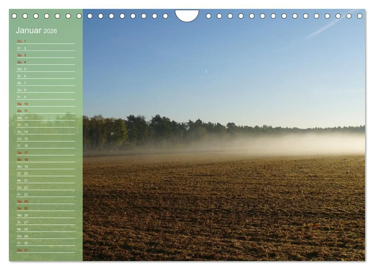 Bild: 9783457365588 | Wendlandreise (Wandkalender 2026 DIN A4 quer), CALVENDO Monatskalender