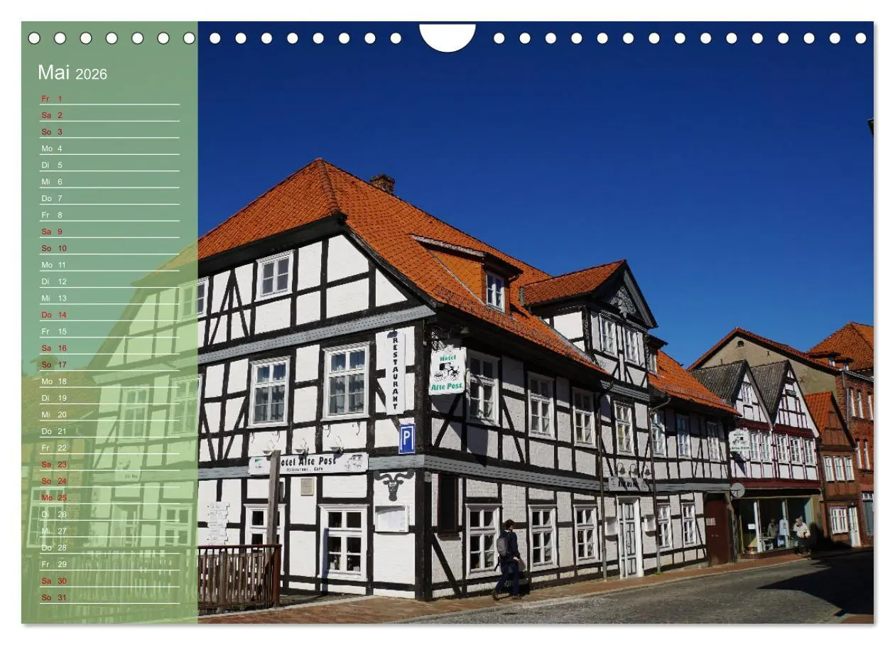Bild: 9783457365588 | Wendlandreise (Wandkalender 2026 DIN A4 quer), CALVENDO Monatskalender