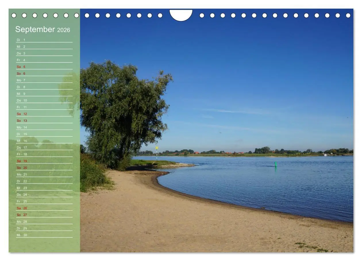 Bild: 9783457365588 | Wendlandreise (Wandkalender 2026 DIN A4 quer), CALVENDO Monatskalender