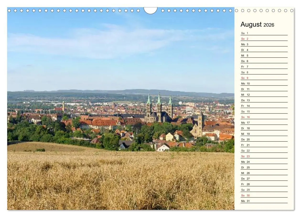 Bild: 9783457985588 | Bamberg und Fränkische Schweiz (Wandkalender 2026 DIN A3 quer),...