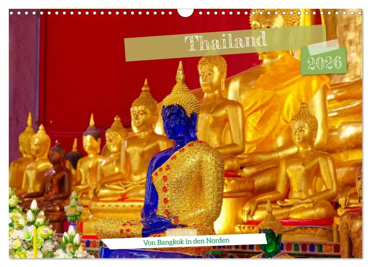 Cover: 9783516695588 | Thailand - Von Bangkok in den Norden (Wandkalender 2026 DIN A3...