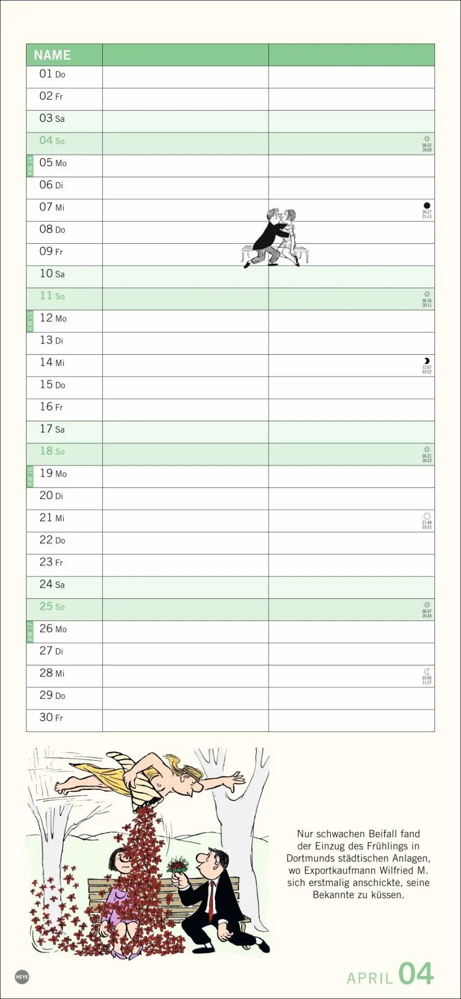 Bild: 9783756415588 | Loriot Planer für zwei 2027 | Loriot | Kalender | Spiralbindung | 2027