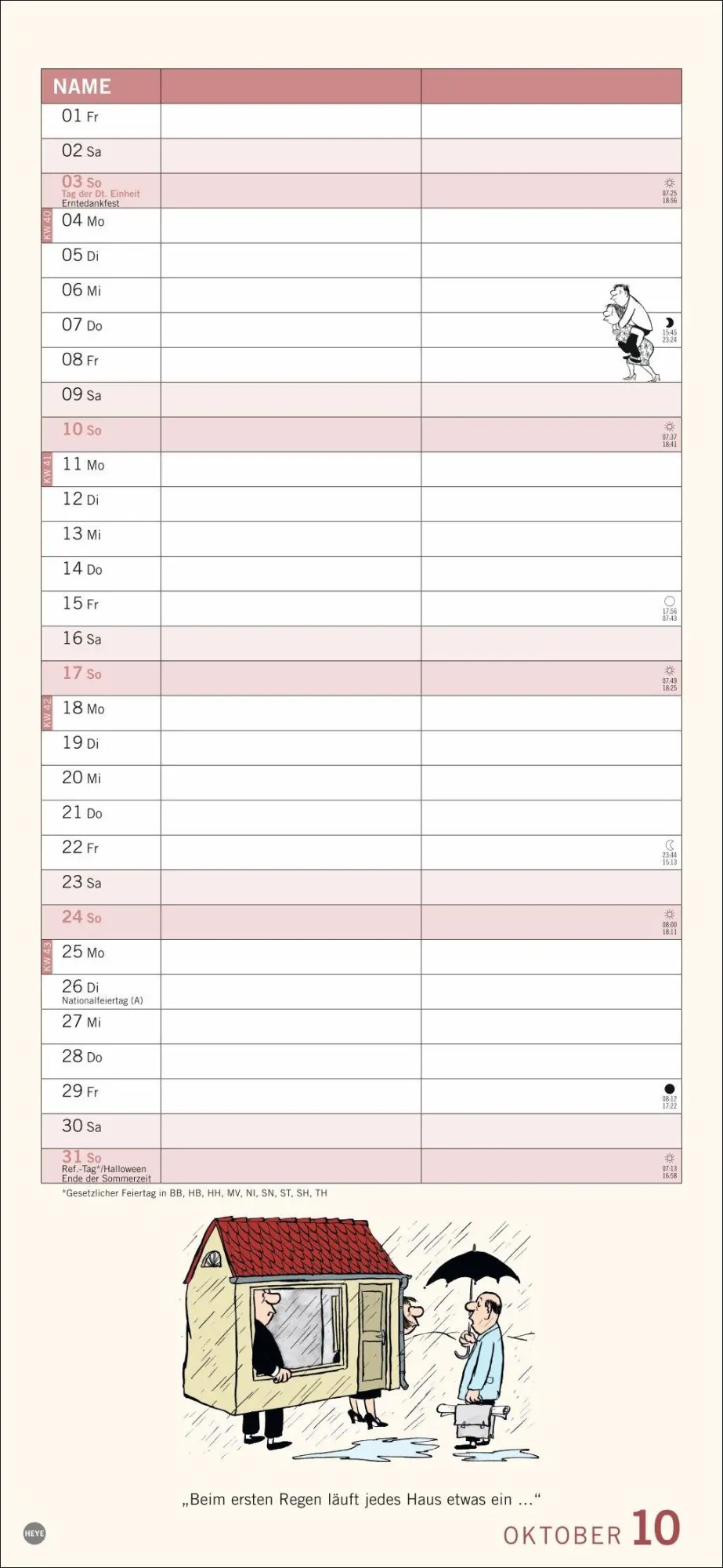 Bild: 9783756415588 | Loriot Planer für zwei 2027 | Loriot | Kalender | Spiralbindung | 2027