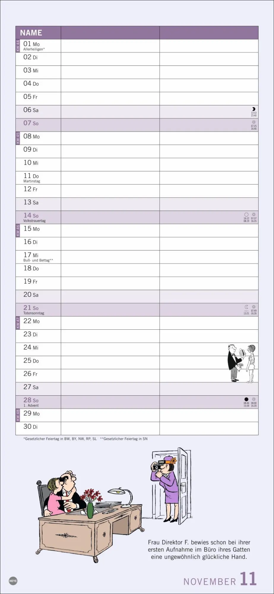 Bild: 9783756415588 | Loriot Planer für zwei 2027 | Loriot | Kalender | Spiralbindung | 2027