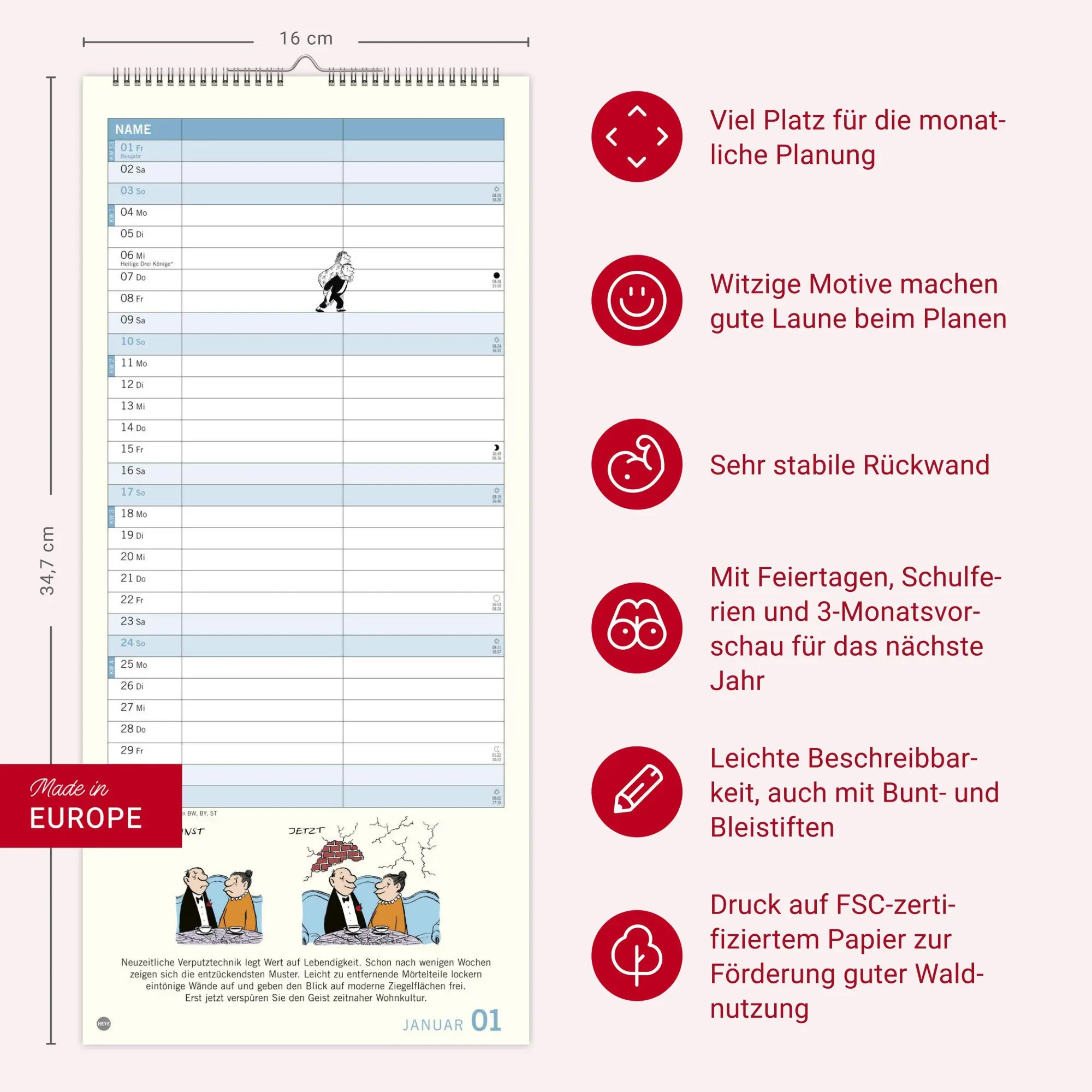 Bild: 9783756415588 | Loriot Planer für zwei 2027 | Loriot | Kalender | Spiralbindung | 2027