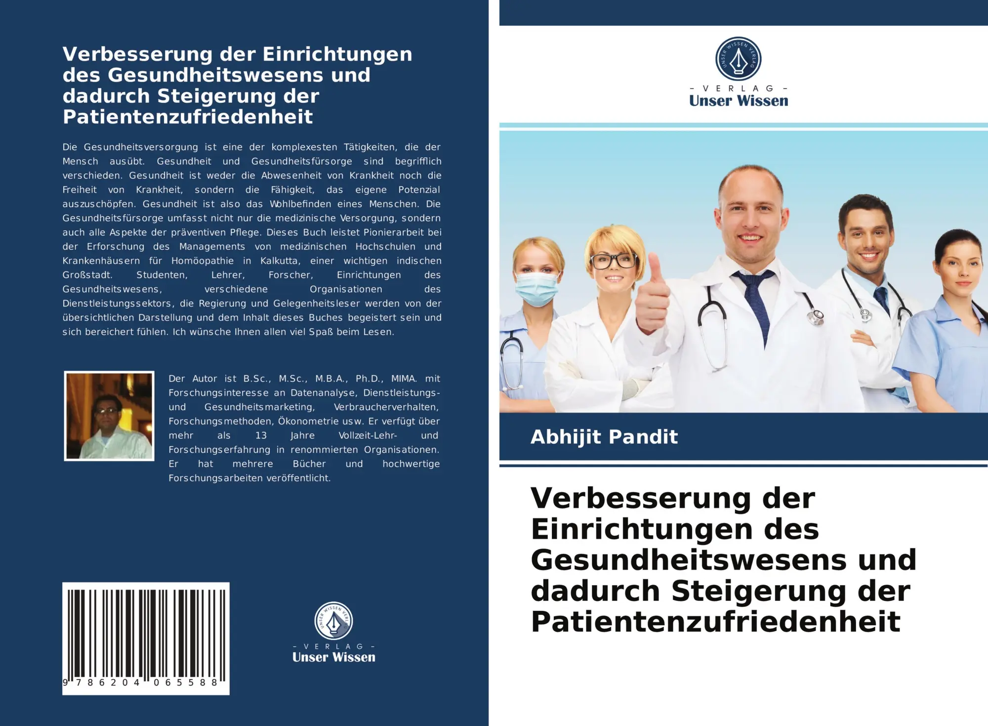 Cover: 9786204065588 | Verbesserung der Einrichtungen des Gesundheitswesens und dadurch...