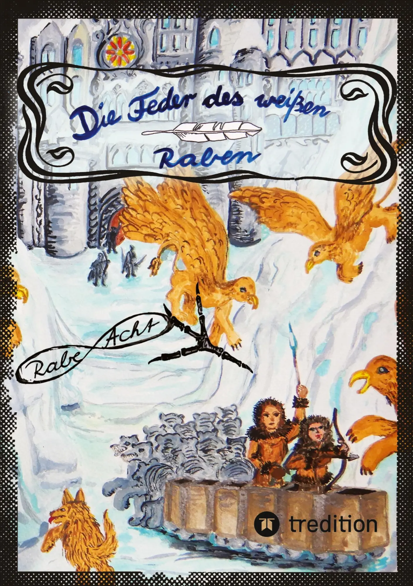 Die Feder des weißen Raben