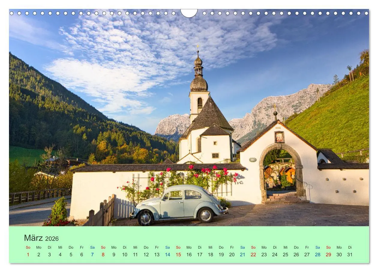 Bild: 9783457595688 | Zauber der Alpen (Wandkalender 2026 DIN A3 quer), CALVENDO...