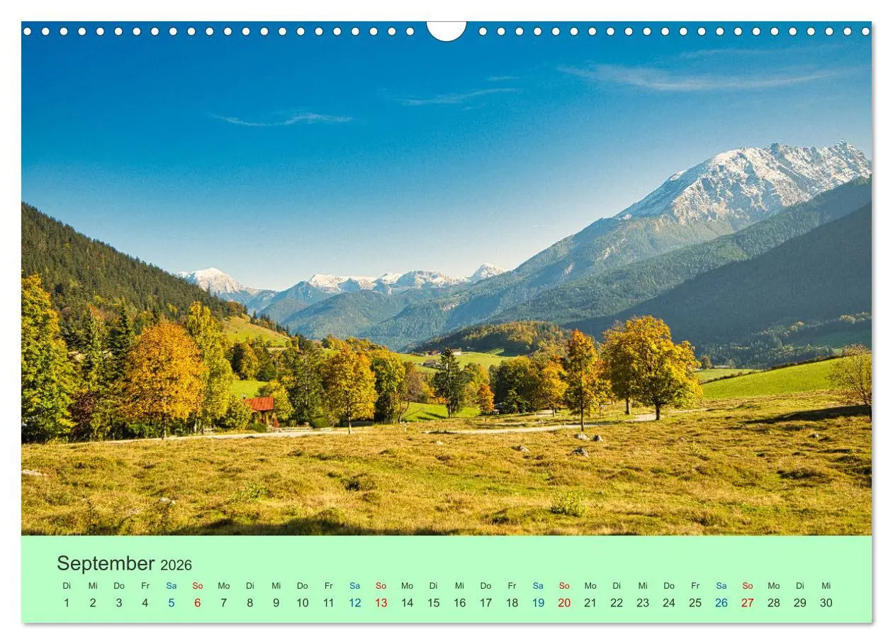 Bild: 9783457595688 | Zauber der Alpen (Wandkalender 2026 DIN A3 quer), CALVENDO...