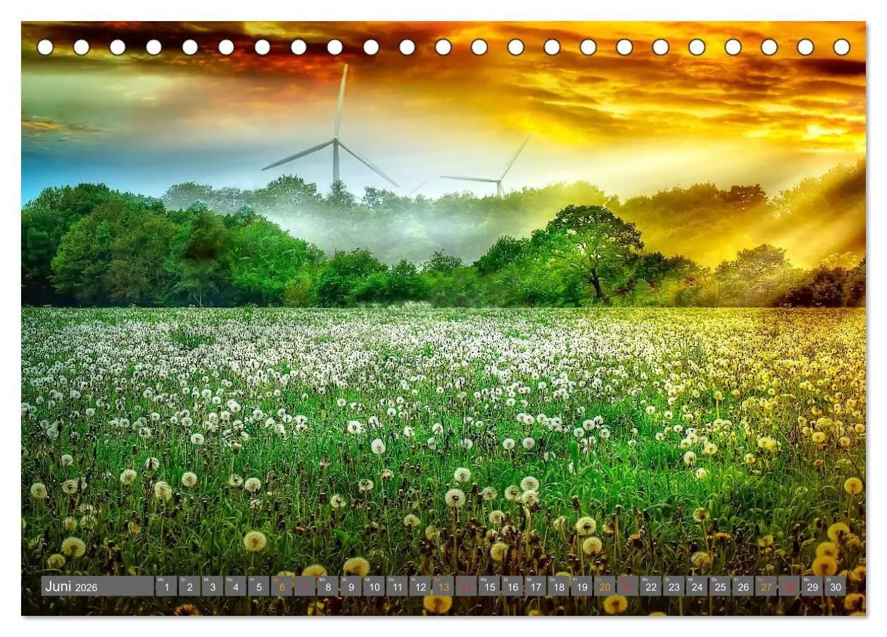 Bild: 9783516205688 | Friesland, verzauberte Landschaft an der Nordsee (Tischkalender...