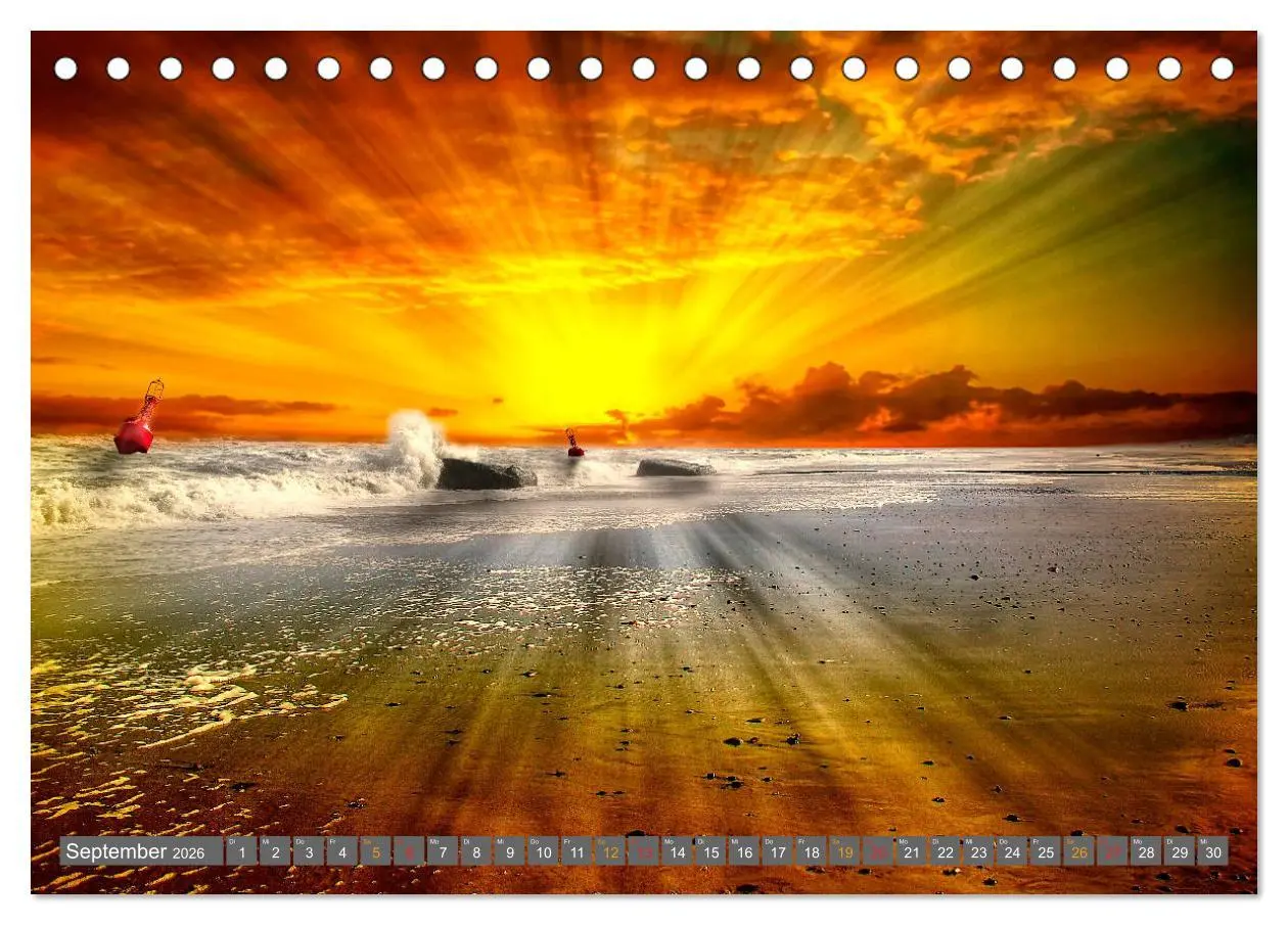 Bild: 9783516205688 | Friesland, verzauberte Landschaft an der Nordsee (Tischkalender...