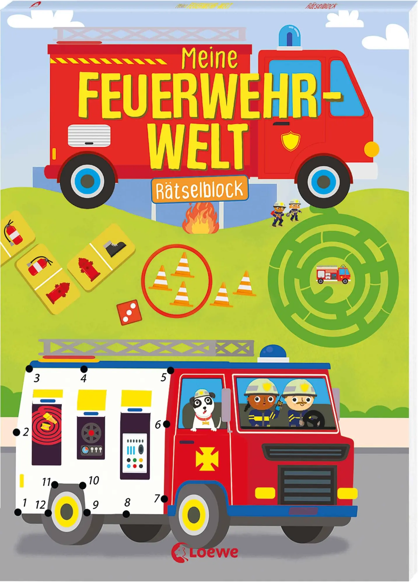 Bild: 9783743225688 | Meine Feuerwehr-Welt - Rätselblock | Anna Lena Grünhäuser | Buch