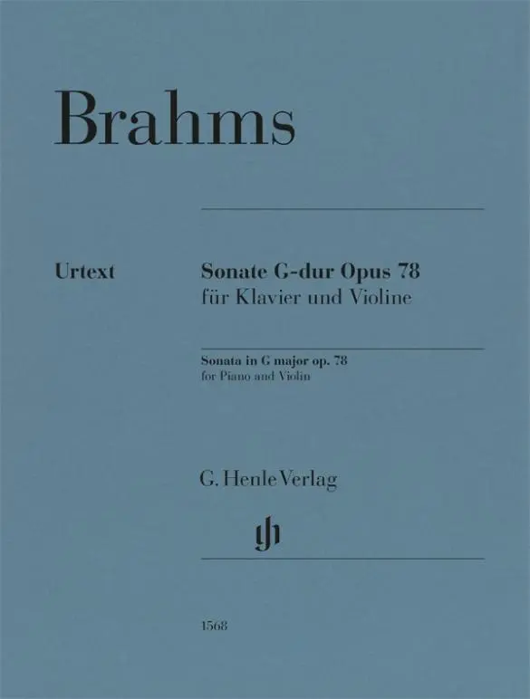 Cover: 9790201815688 | Johannes Brahms - Violinsonate G-dur op. 78 | Bernd Wiechert | Buch