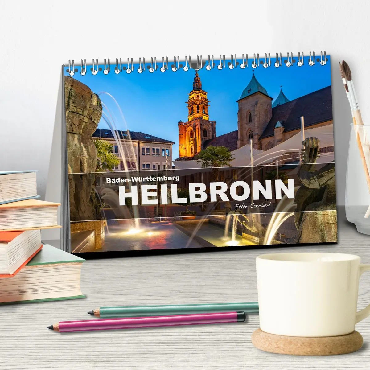 Bild: 9783457345788 | Baden-Württemberg - Heilbronn (Tischkalender 2026 DIN A5 quer),...