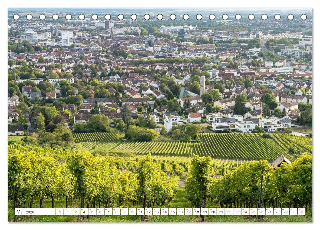 Bild: 9783457345788 | Baden-Württemberg - Heilbronn (Tischkalender 2026 DIN A5 quer),...
