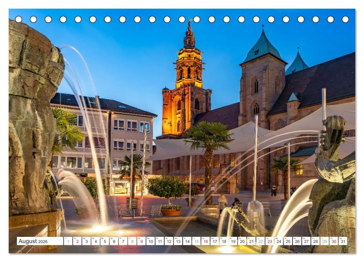 Bild: 9783457345788 | Baden-Württemberg - Heilbronn (Tischkalender 2026 DIN A5 quer),...