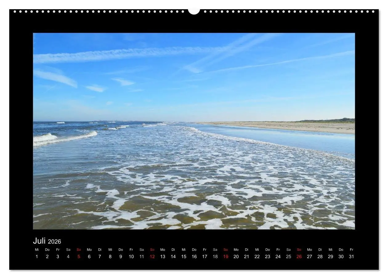 Bild: 9783457965788 | Juist - Insel im Wattenmeer (Wandkalender 2026 DIN A2 quer),...