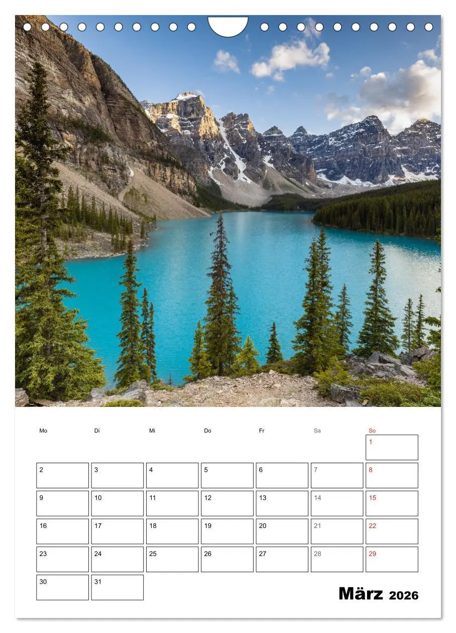 Bild: 9783516365788 | Mein Schönes Kanada (Wandkalender 2026 DIN A4 hoch), CALVENDO...