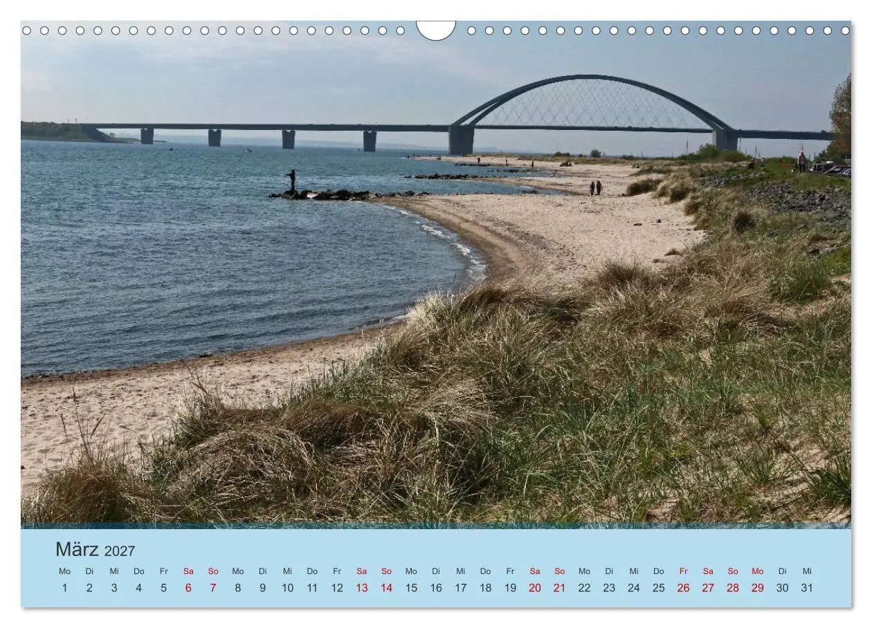 Bild: 9783569525788 | Fehmarnsund Brücke (Wandkalender 2027 DIN A3 quer), CALVENDO...