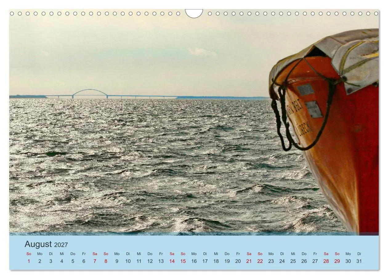 Bild: 9783569525788 | Fehmarnsund Brücke (Wandkalender 2027 DIN A3 quer), CALVENDO...