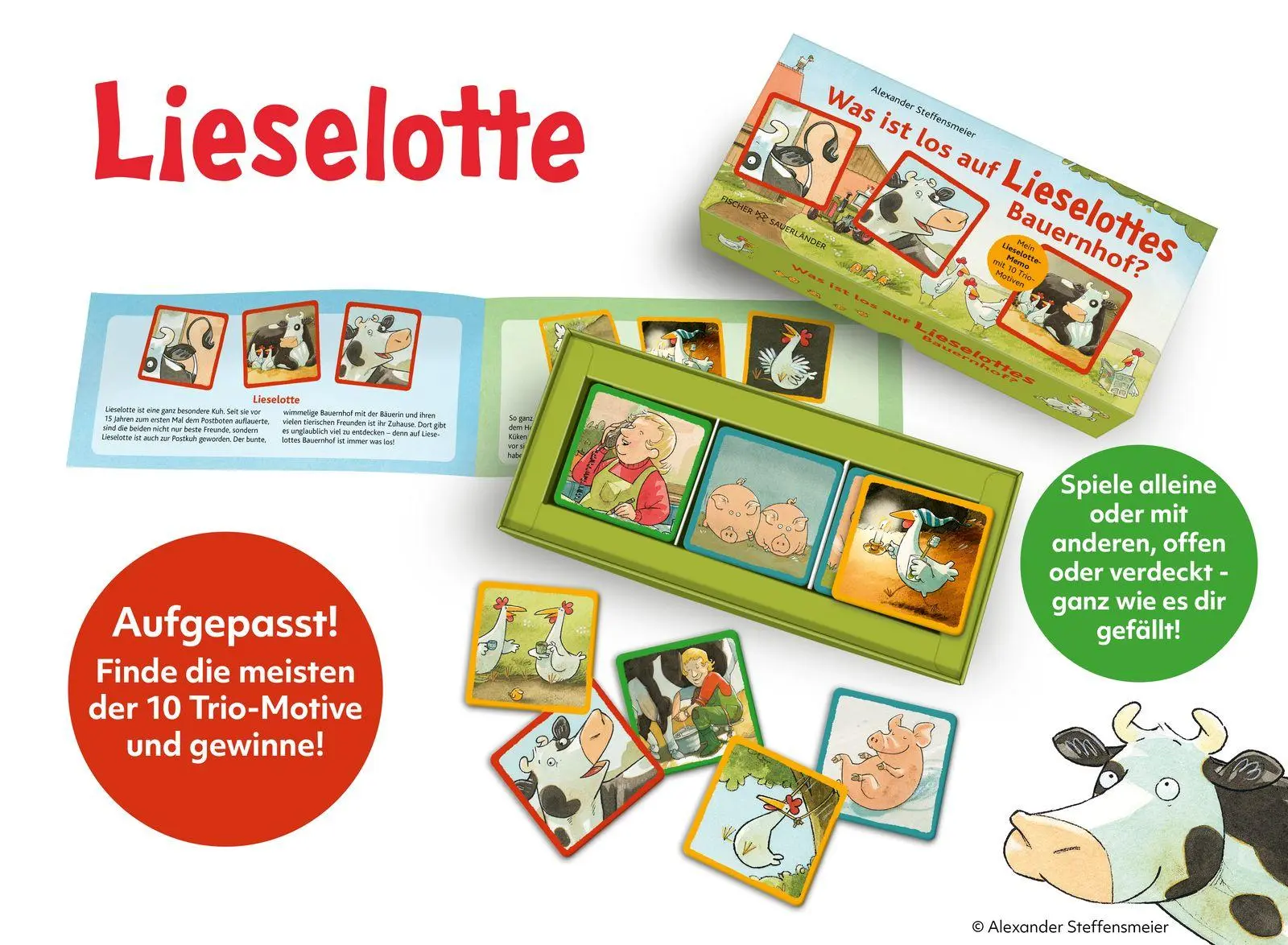 Bild: 9783737375788 | Was ist los auf Lieselottes Bauernhof? | Alexander Steffensmeier