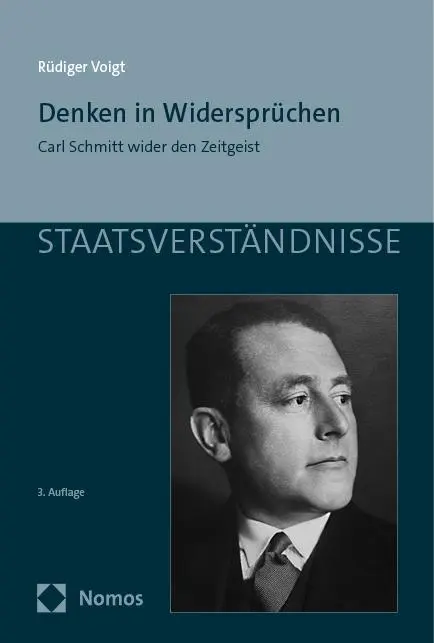 Cover: 9783756015788 | Denken in Widersprüchen | Carl Schmitt wider den Zeitgeist | Voigt