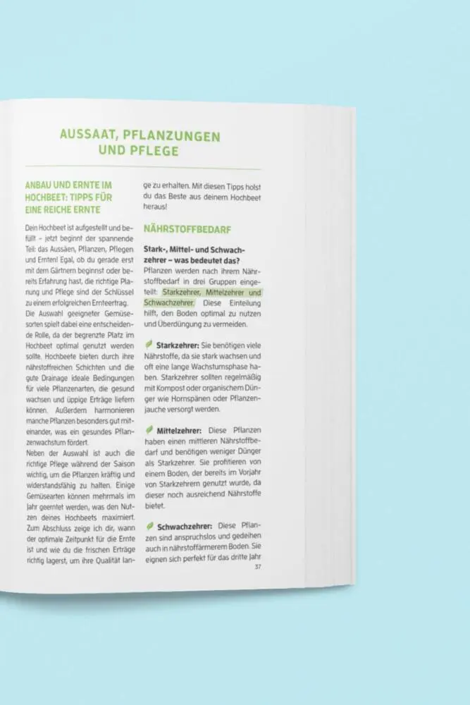 Bild: 9783910385788 | Ein Hochbeet, Vier Jahreszeiten - das Geheimnis für erfolgreiche Ernte