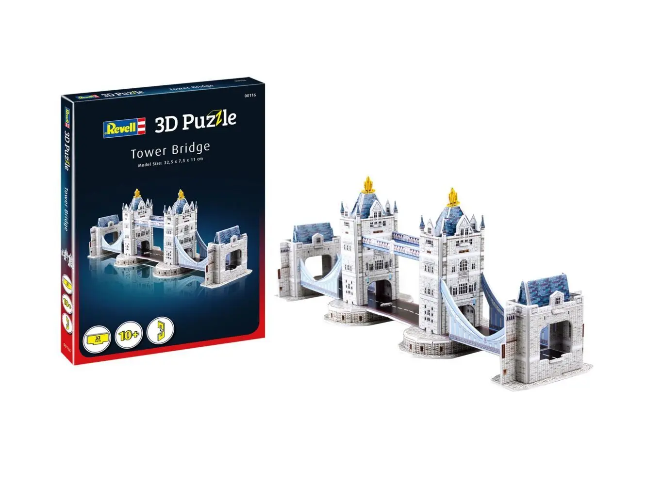 Cover: 4009803895888 | Tower Bridge 3D (Puzzle) | Spiel | In Karton | 00116 | 2020 | Revell