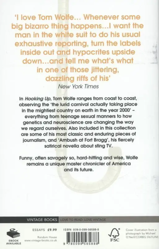 Rückseite: 9780099565888 | Hooking Up | Tom Wolfe | Taschenbuch | 304 S. | Englisch | 2012