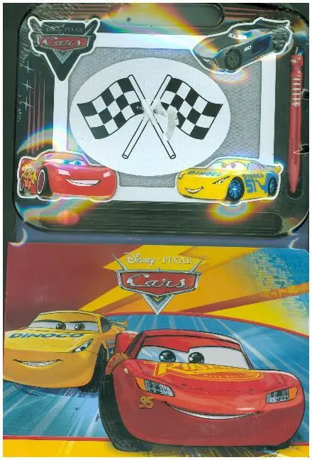 Cover: 9782764335888 | Cars 3, Spielbuch + Zaubertafel | 35888 | Deutsch | 2019 | Disney