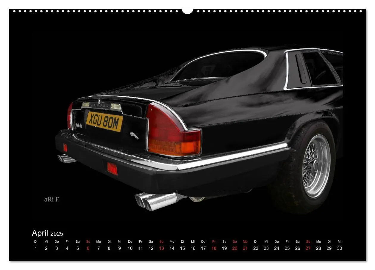 Bild: 9783435245888 | 2025 Oldtimer by aRi F. (hochwertiger Premium Wandkalender 2025 DIN...