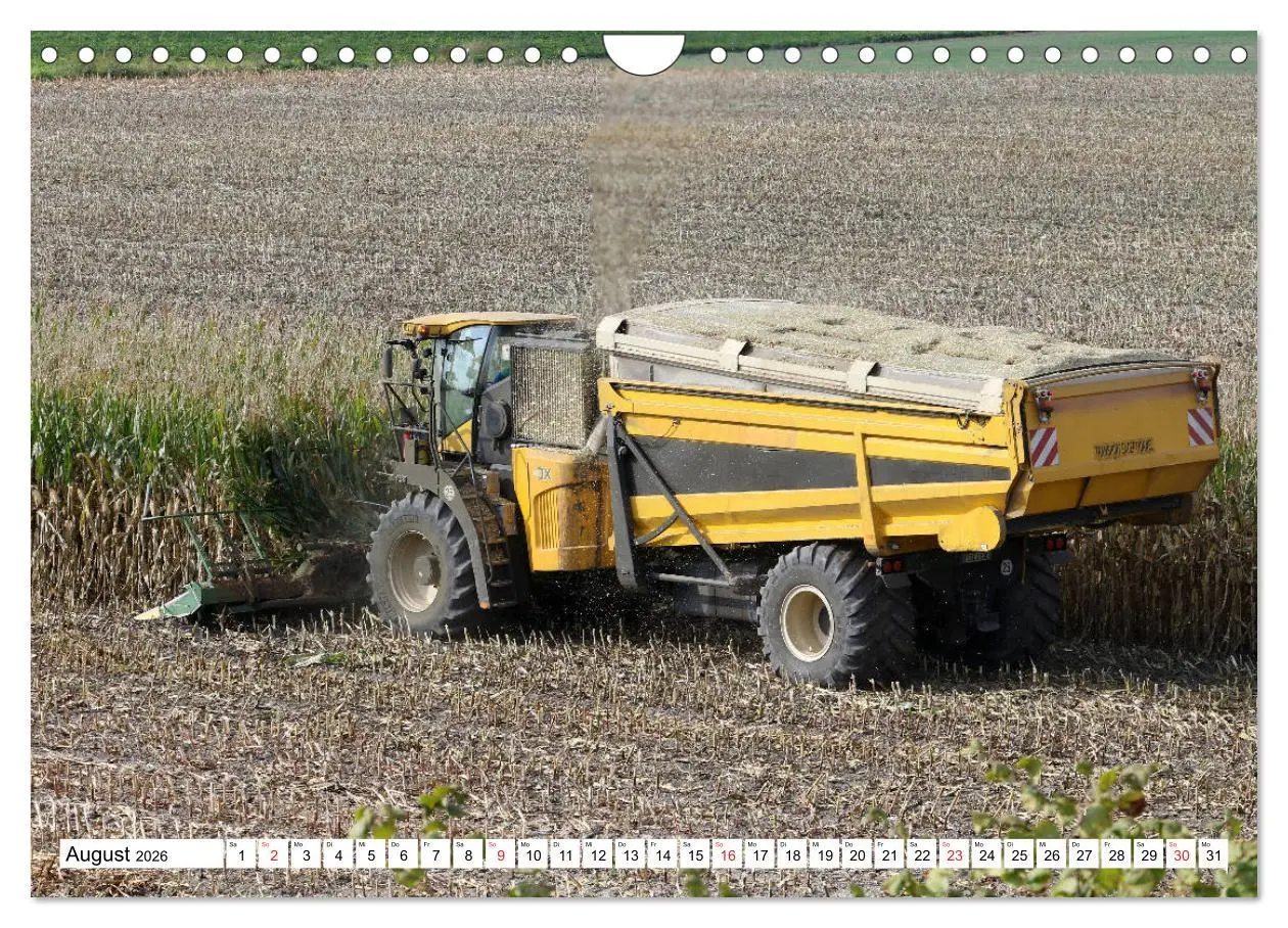 Bild: 9783516045888 | Landmaschinen zum Anfassen nah (Wandkalender 2026 DIN A4 quer),...