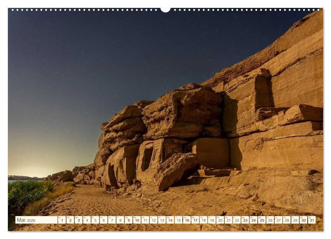 Bild: 9783516665888 | Pharaonisches Ägypten (Wandkalender 2026 DIN A2 quer), CALVENDO...