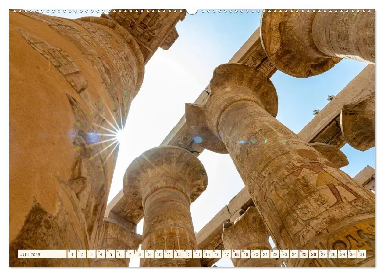 Bild: 9783516665888 | Pharaonisches Ägypten (Wandkalender 2026 DIN A2 quer), CALVENDO...