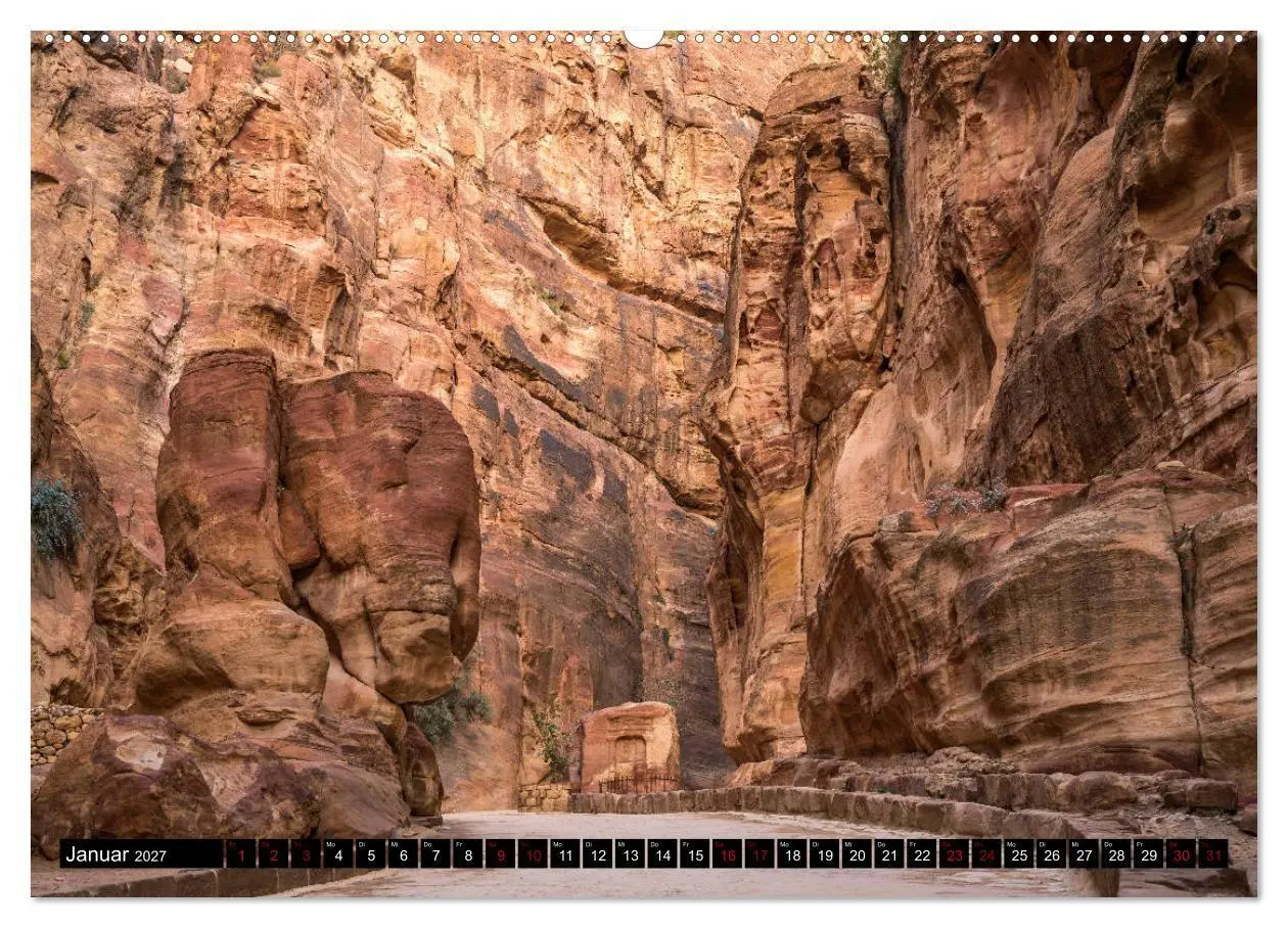 Bild: 9783569685888 | Petra - Jordanien (hochwertiger Premium Wandkalender 2027 DIN A2...