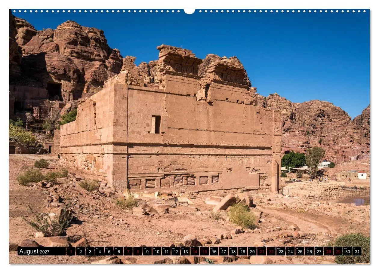 Bild: 9783569685888 | Petra - Jordanien (hochwertiger Premium Wandkalender 2027 DIN A2...