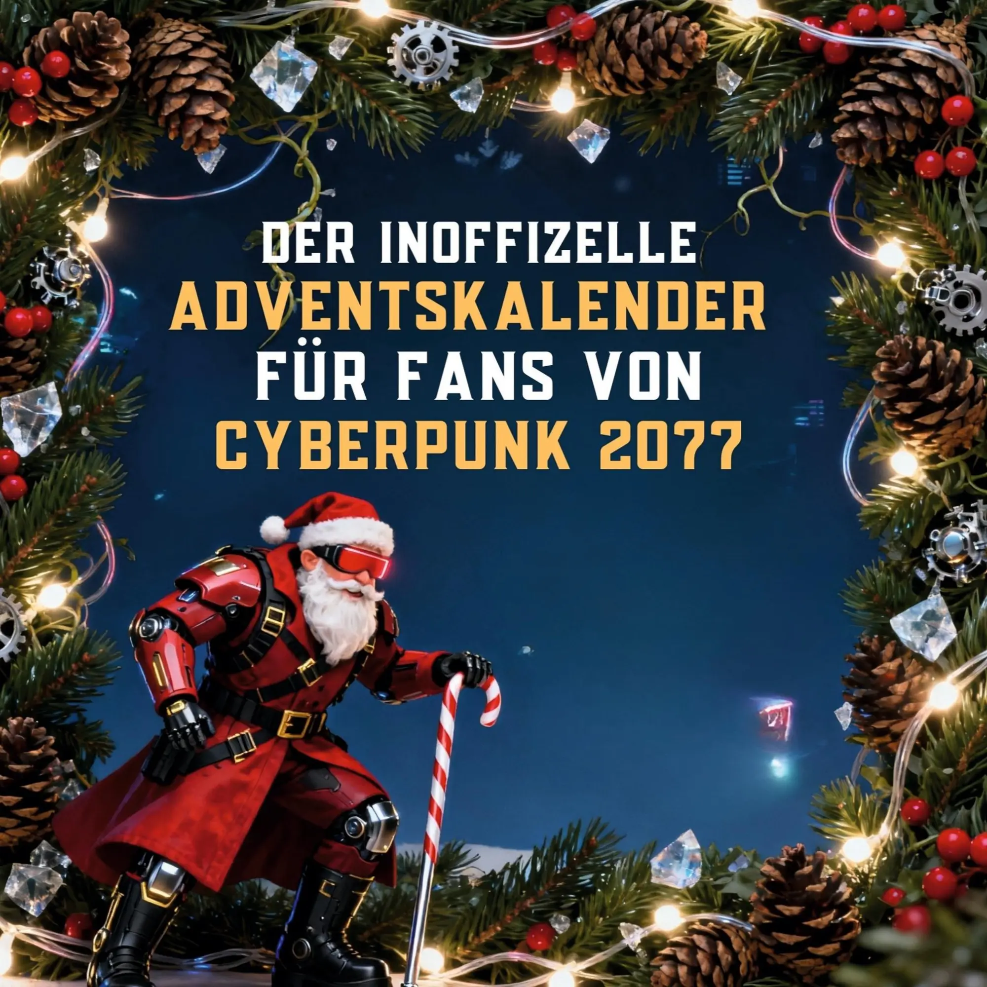 Cover: 9783695315888 | Der inoffizielle Adventskalender für Fans von Cyberpunk 2077 | Klein